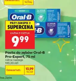 Biedronka Pasta do zębów Oral-B Pro-Expert Fresh Breath oferta