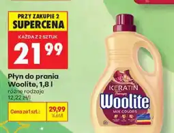 Biedronka Płyn do prania Woolite Keratin Therapy Mix Colors oferta