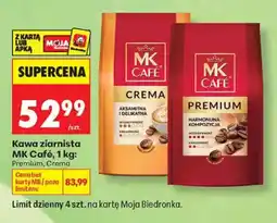 Biedronka Kawa ziarnista MK Café Crema oferta