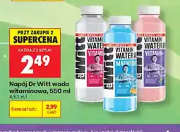 Biedronka Napój Dr Witt woda witaminowa Magnesium oferta