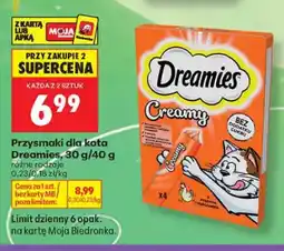 Biedronka Przysmaki dla kota Dreamies oferta