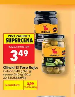 Biedronka Oliwki zielone El Toro Rojo oferta
