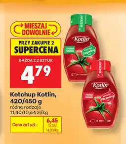 Biedronka Ketchup Kotlin pikantny oferta
