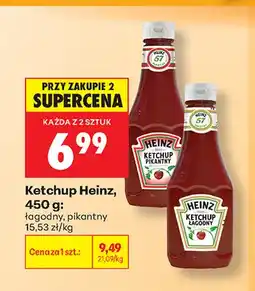 Biedronka Ketchup Heinz łagodny oferta