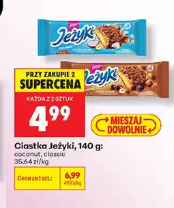 Biedronka Ciastka Jeżyki classic oferta