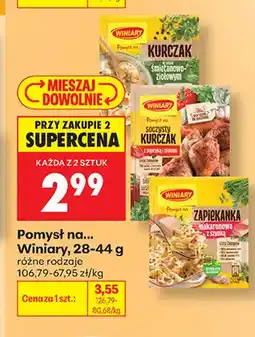 Biedronka Pomysł na... soczysty kurczak z papryką i ziołami Winiary oferta