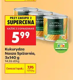 Biedronka Kukurydza Nasza Spiżarnia 3-pak oferta