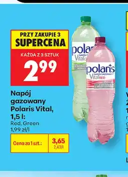 Biedronka Napój gazowany Polaris Vital Red oferta