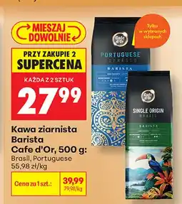 Biedronka Kawa ziarnista Barista Cafe d'Or Brasil oferta