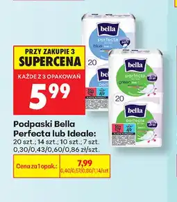 Biedronka Podpaski Bella Perfecta oferta