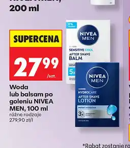 Biedronka Woda po goleniu Nivea Men Hydro Care oferta