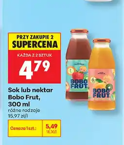 Biedronka Nektar Bobo Frut oferta