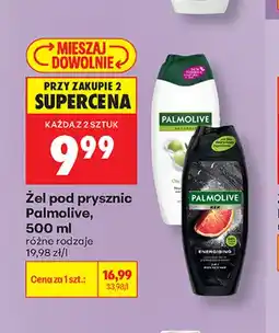 Biedronka Żel pod prysznic Palmolive Men Energising oferta