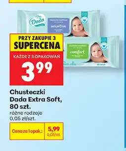 Biedronka Chusteczki Dada Extra Soft oferta