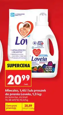 Biedronka Mleczko do prania do kolorów Lovela oferta