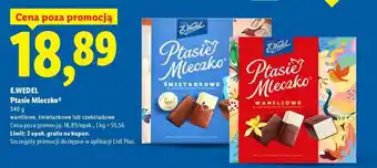 Lidl E. WEDEL Ptasie Mleczko oferta