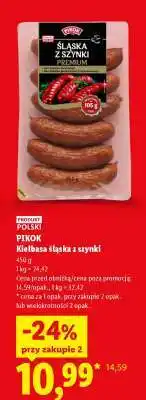 Lidl PIKOK Kiełbasa śląska z szynki oferta