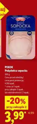 Lidl PIKOK Polędwica sopocka oferta