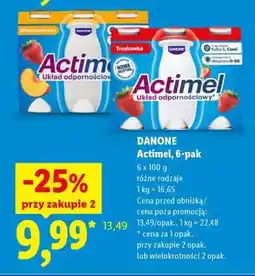 Lidl Danone Actimel, 6-pak oferta