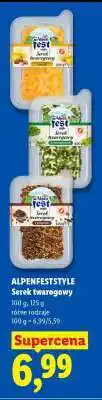 Lidl ALPENFESTSTYLE Serek twarogowy oferta