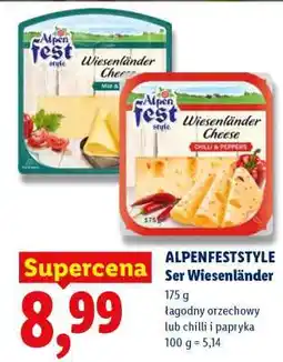 Lidl ALPENFESTSTYLE Ser Wiesenländer oferta