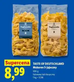 Lidl TASTE OF DEUTSCHLAND Makaron 5-jajeczny oferta