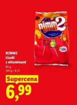 Lidl NIMM2 Lizaki z witaminami oferta