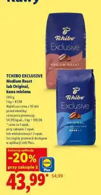 Lidl TCHIBO EXCLUSIVE Medium Roast lub Original, kawa mielona oferta