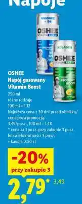 Lidl OSHEE Napój gazowany Vitamin Boost oferta