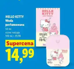 Lidl Hello Kitty Woda perfumowana oferta