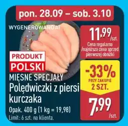 ALDI Poledwiczki z piersi kurczaka oferta