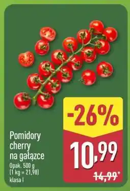ALDI Pomidory cherry na gałązce oferta