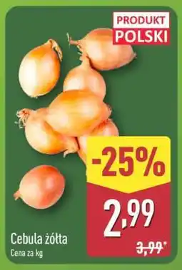 ALDI Cebula żółta oferta