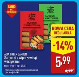 ALDI ASIA GREEN GARDEN Sajgonki z wieprzowiną/warzywami oferta