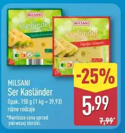 ALDI MILSANI Ser Kasländer oferta