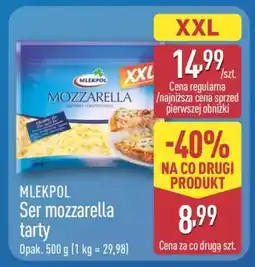 ALDI Mlekpol Ser Mozzarella tarty oferta