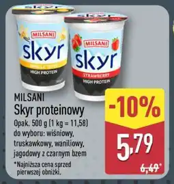 ALDI MILSANI Skyr proteinowy oferta