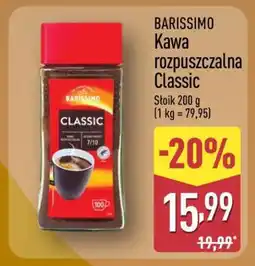 ALDI BARISSIMO Kawa rozpuszczalna Classic oferta