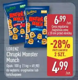 ALDI Lorenz Chrupki Monster Munch oferta