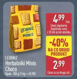 ALDI LEIBNIZ Herbatniki Minis Choco oferta