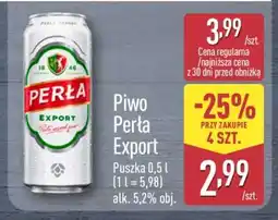 ALDI Piwo PERŁA EXPORT oferta