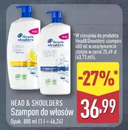 ALDI HEAD & SHOULDERS Szampon do włosów oferta