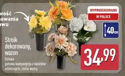 ALDI Stroik dekorowany, wazon oferta