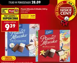 Biedronka Ptasie Mleczko E.Wedel, różne rodzaje oferta