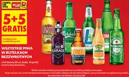Biedronka Wszystkie piwa w butelkach bezzwrotnych oferta