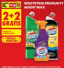 Biedronka Wszystkie produkty Agent Max oferta
