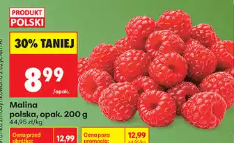 Biedronka Malina polska, opak oferta