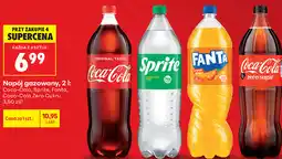 Biedronka Napój gazowany Coca-Cola, Sprite, Fanta, Coca-Cola Zero Cukru oferta