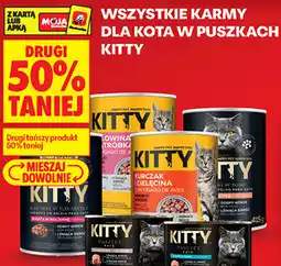 Biedronka Wszystkie karmy dla kota w puszkach Kitty oferta
