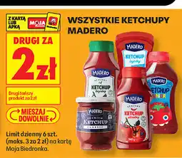 Biedronka Wszystkie ketchupy Madero oferta